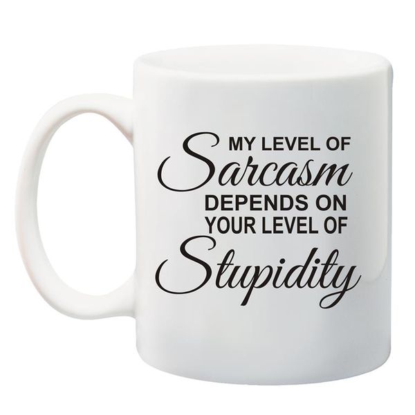 Qtees Africa My Level Of Sarcasm Depends On Your Level Of Stupidity White P