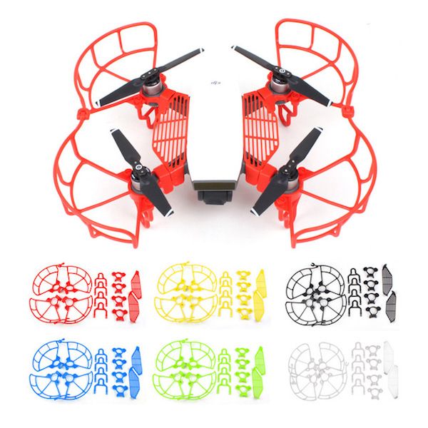 Optika DJI Spark Accessories 3 in 1 Protection Combo - Red