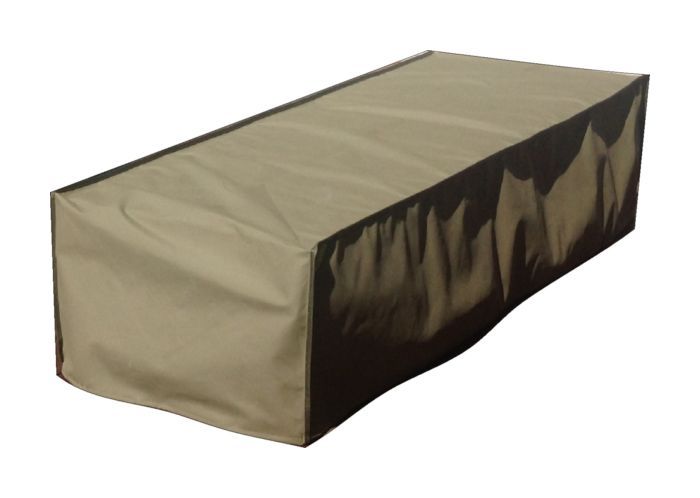 Patio Solution Flat Lounger Cover with Ripstop UV - Taupe (Small)
