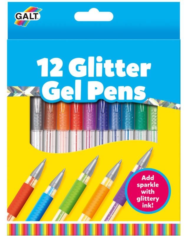 Galt 12 Glitter Gel Pens Shop Today. Get it Tomorrow!