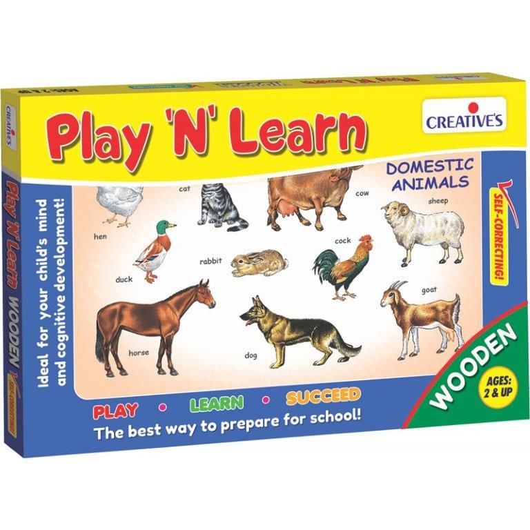 Creative's Play N Learn - Domestic Animals | Buy Online in South Africa |  