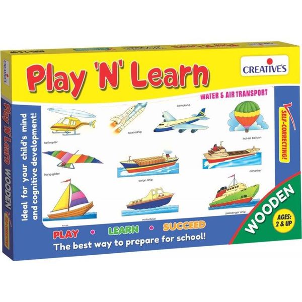 Creative's Play N Learn - Land And Water Transport