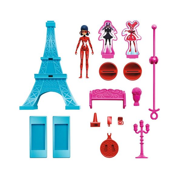 Miraculous Eiffel Tower Action Set