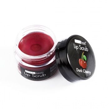Beauty Treats Natural Sugar Lip Scrub - Dark Cherry