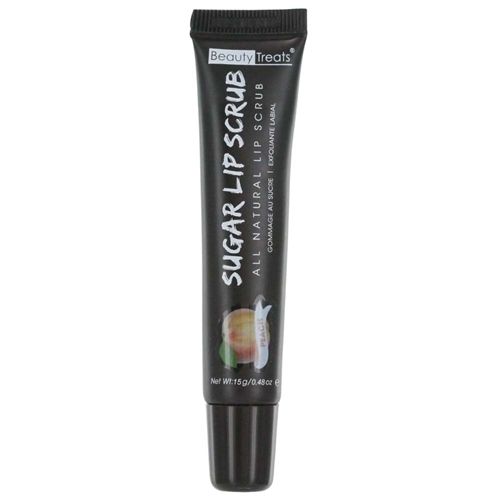 Beauty Treats Natural Sugar Lip Scrub - Peach