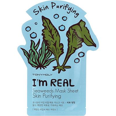 Tonymoly I'm Real Face Mask Sheet - Seaweed