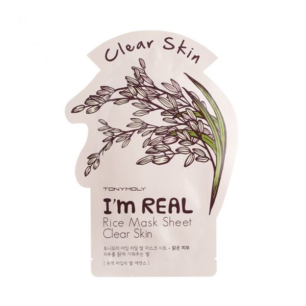 Tonymoly I'm Real Face Mask Sheet - Rice