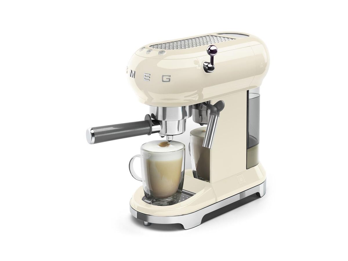 Smeg - Espresso Coffee Machine - Cream | Buy Online in ...