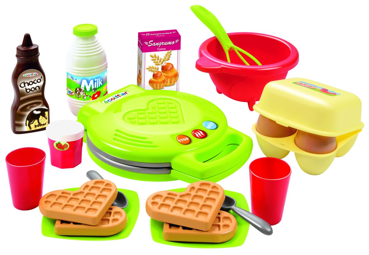 Ecoiffier 100% Chef Baking Set With Waffle Iron | Buy Online in South ...