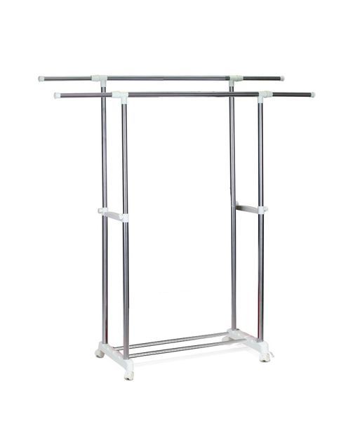 Fine living - Double-Pole Expandable Clothing Rack