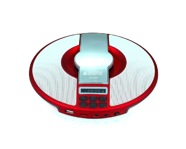 Everlotus (MP-0321) Bluetooth Speaker - Red