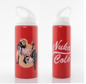 Nuka Cola - Fallout Aluminium Water Bottle (Parallel Import)