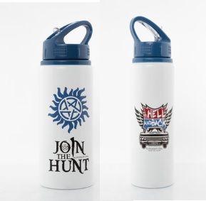 Symbol - Supernatural Aluminium Water Bottle (Parallel Import)