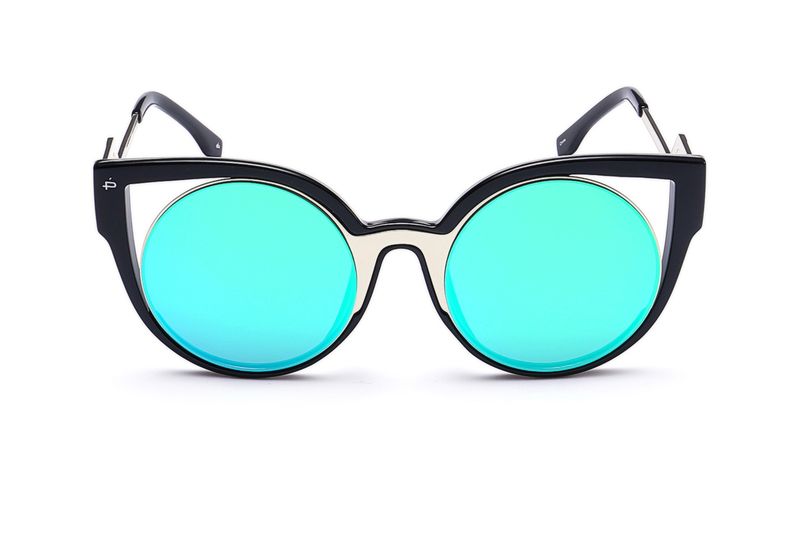 Privé Revaux The Feminist Sunglasses - Black &amp; Silver