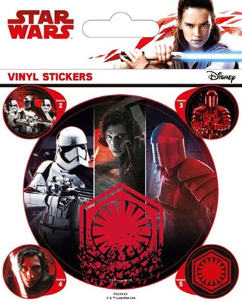 Star Wars The Last Jedi: First Order Vinyl Sticker (Parallel Import)