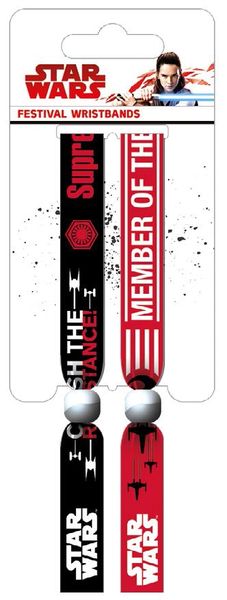 Star Wars The Last Jedi: Light &amp; Dark Wristband Festival (Parallel Import)