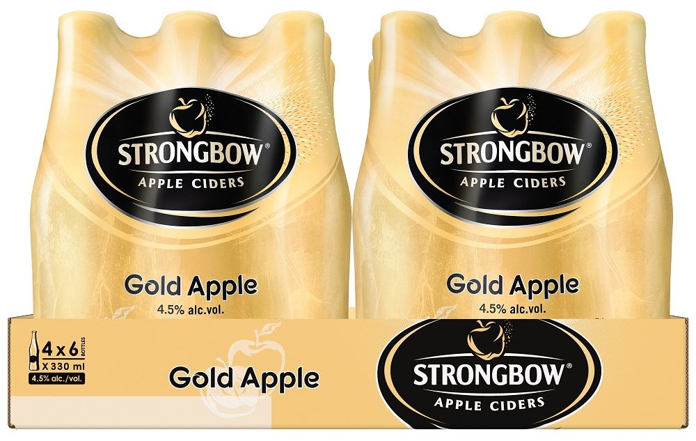 Strongbow - Gold Cider - 24 X 330ml | Shop Today. Get It Tomorrow ...