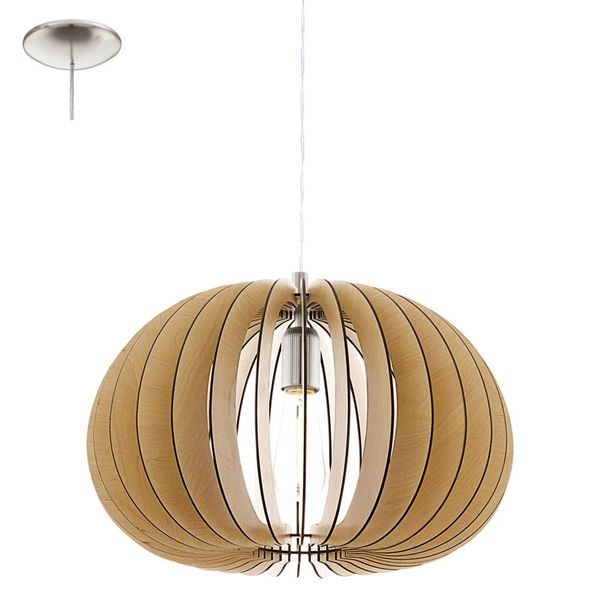 Eurolux - Cossano 450 Pendant - Maple
