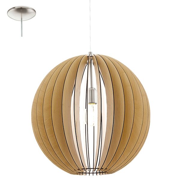 Eurolux - Cossano Pendant - MapleB