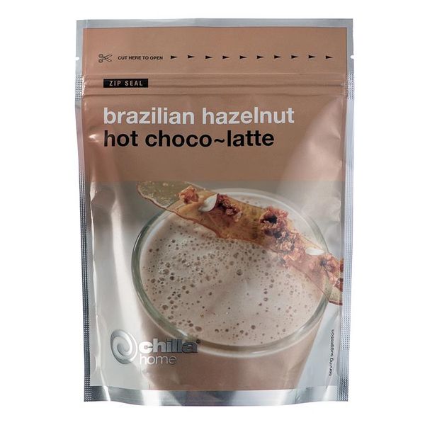 Chilla Brazilian Hazelnut Hot Chocolate Latte 250g Freezo | Rich, Creamy