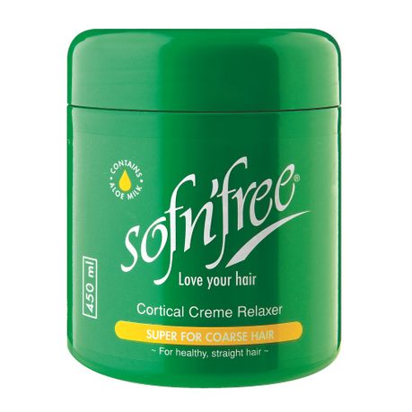 sofnfree hair straightening cream