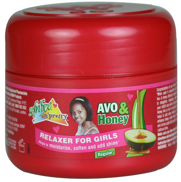 Sofn'free Avo &amp; Honey Relaxer for Girls Regular - 125ml