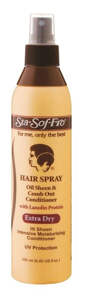 Sta-Sof-Fro Oil Sheen Comb Out Extra Dry Spray - 500ml