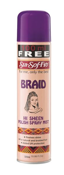 Sta-Sof-Fro Braid Hi Sheen Polish Spray - Can