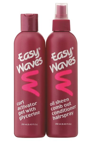 Easy Waves Gel &amp; Spray (Twin Pack) - 250ml x 2