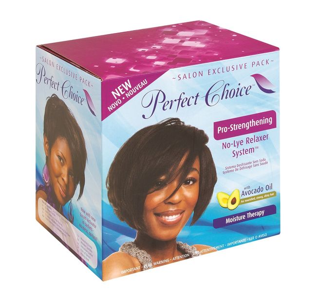 Perfect Choice No Lye Relaxer Salon Kit - Avocado