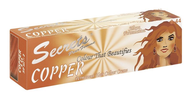Secrets Cream Colour Copper - 50ml