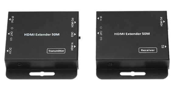 HDCVT HDMI Extender 50m Slim with IR POE