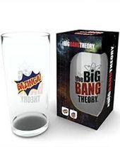 Big Bang Theory: Bazinga Large Glass (Parallel Import)