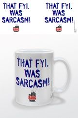 Big Bang Theory: That Fyi Was Sarcasm Mug (Parallel Import)