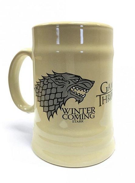 Game Of Thrones: House Stark Ceramic Stein Mug (Parallel Import)