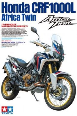 Tamiya Honda CRF1000L Africa Twin 1/6 Scale Model Kit