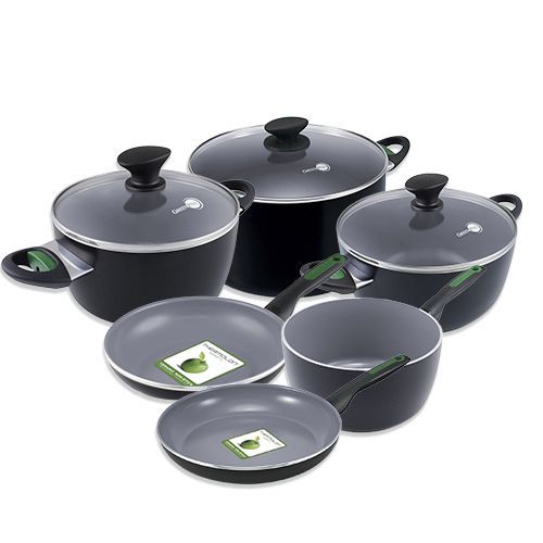 GreenPan Rio 10 Piece Pot Set