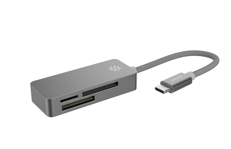 Kanex 3 Port USB-C Premium Card Reader