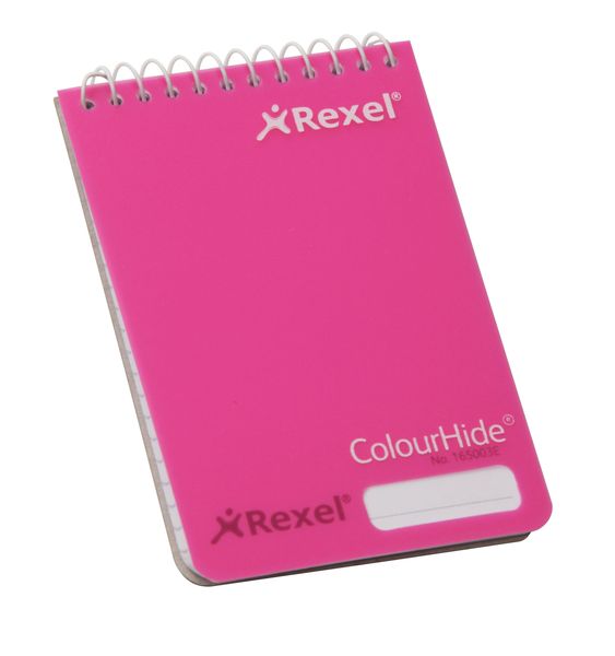 Rexel: Feint Ruled 60Gsm Pocket Notebook - Pink