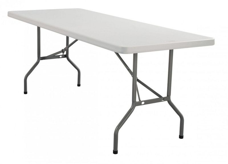 Fine Living - 1.8m Folding Table - White