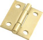 Mackie Hinge Butt Br/P 38mm