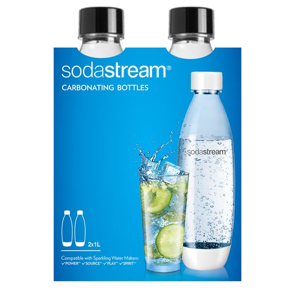 Sodastream - 1 Litre Fuse Carbonating Bottles