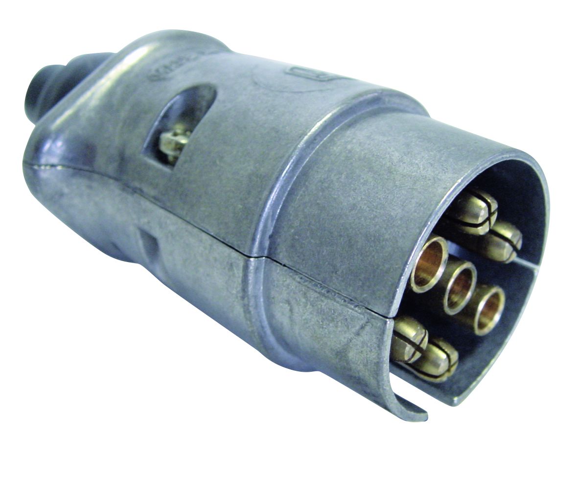 7 pin round trailer plug male