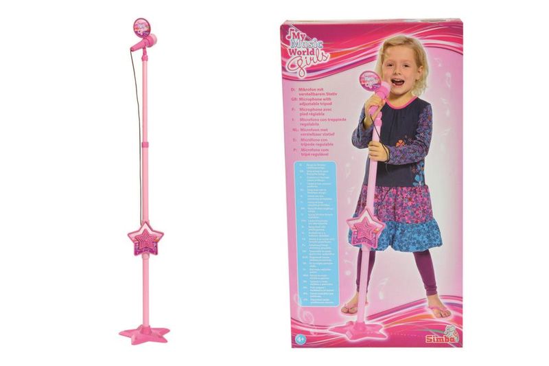 My Music World Girls Microphone Stand