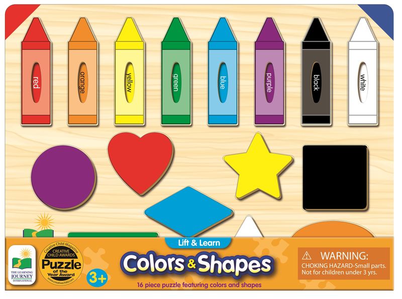 The Learning Journey Lift &amp; Learn Colours &amp; Shapes