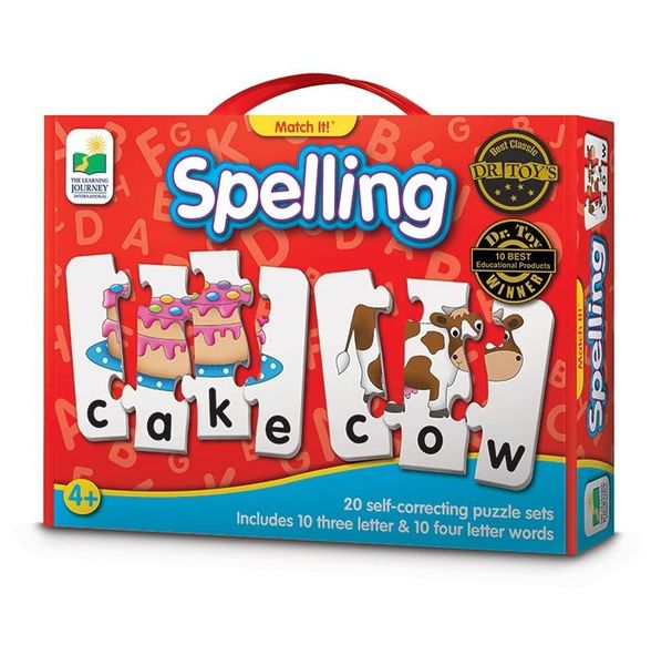 The Learning Journey Match It - Spelling