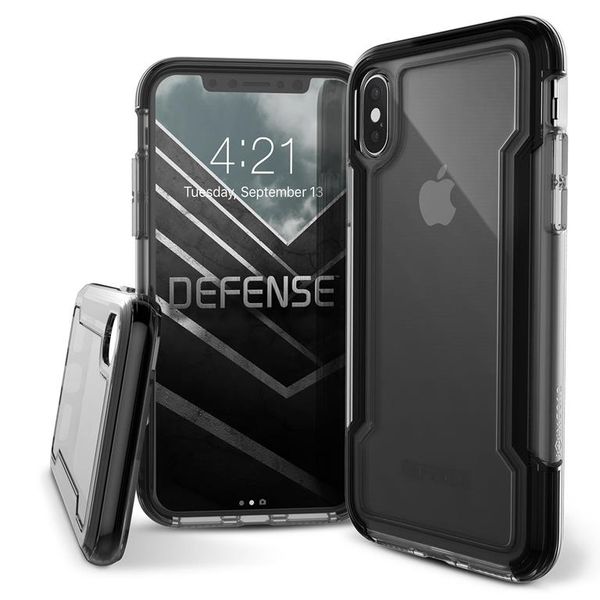 X-doria Defense Clear iPhone X/XS - Black