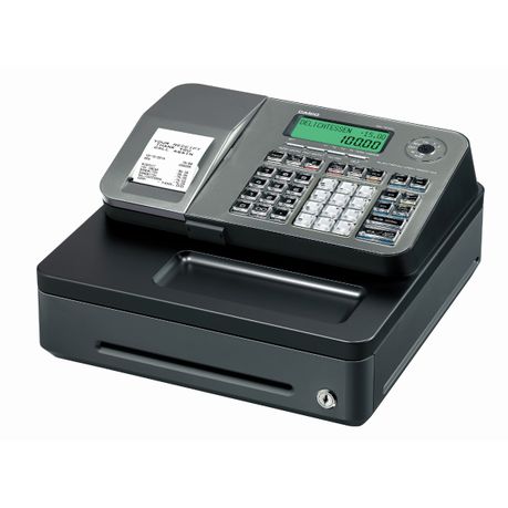 Casio Se S100sg Electronic Cash Register Silver Buy Online In