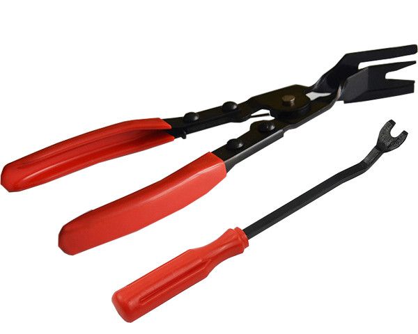 Steel Panel Upholstery Removal Pliers 2 Piece Tool Set