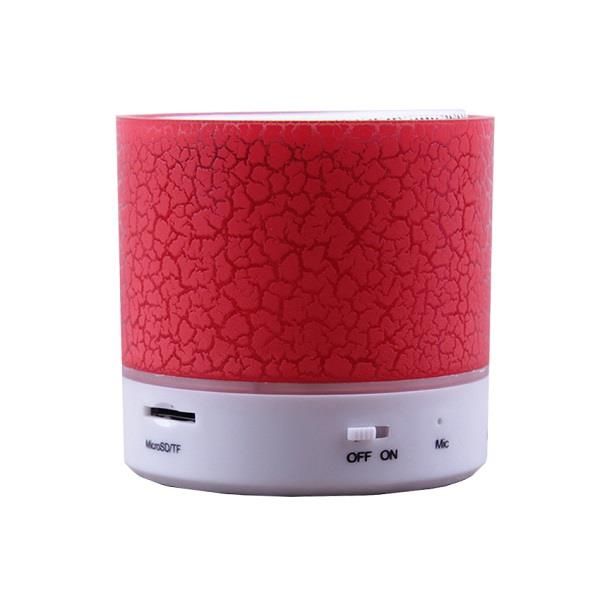 Mini Portable Bluetooth LED Speaker - Red